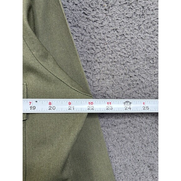US Military Shirt Mens 15.5 Green Utility Dura Press OG 507 Combat Vintage USGI - Picture 12 of 15